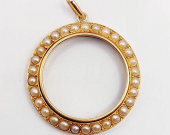 BROCHE ANCIENNE PLAQUÉ or signé Oria 1900 EUR 30,00 - FR