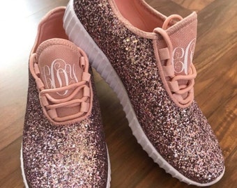 glitter tennis shoes womens