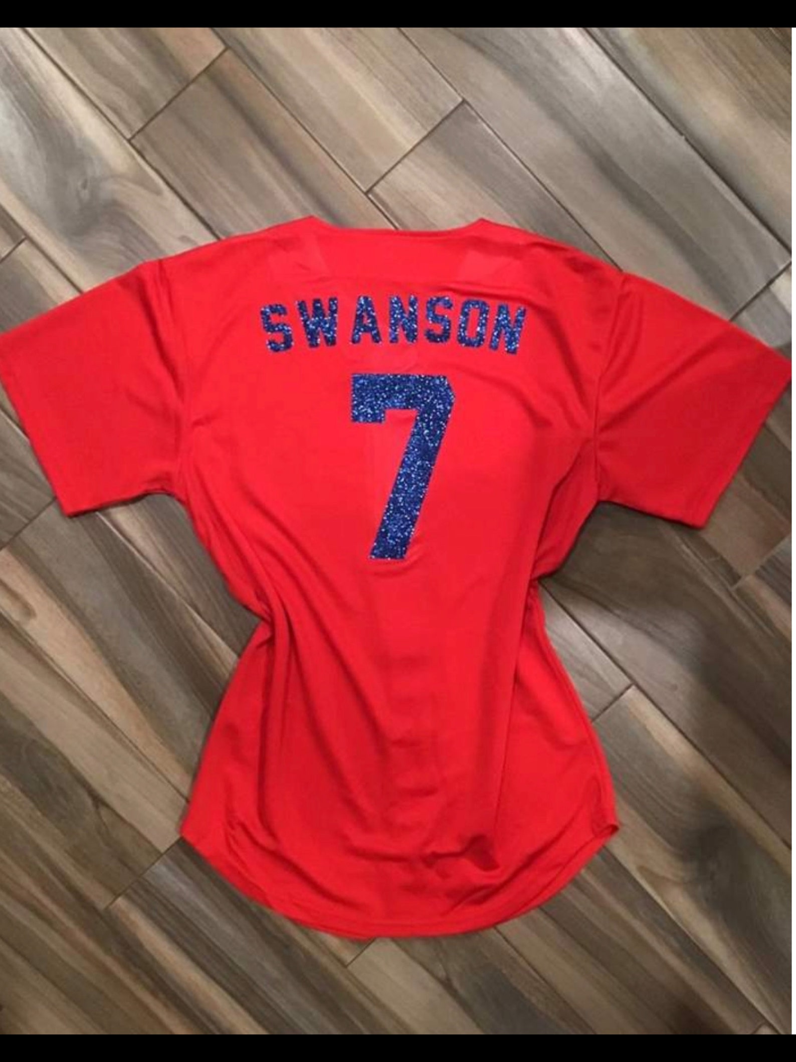 Braves Inspired Glitter Jersey / Vintage Braves Shirt / Etsy