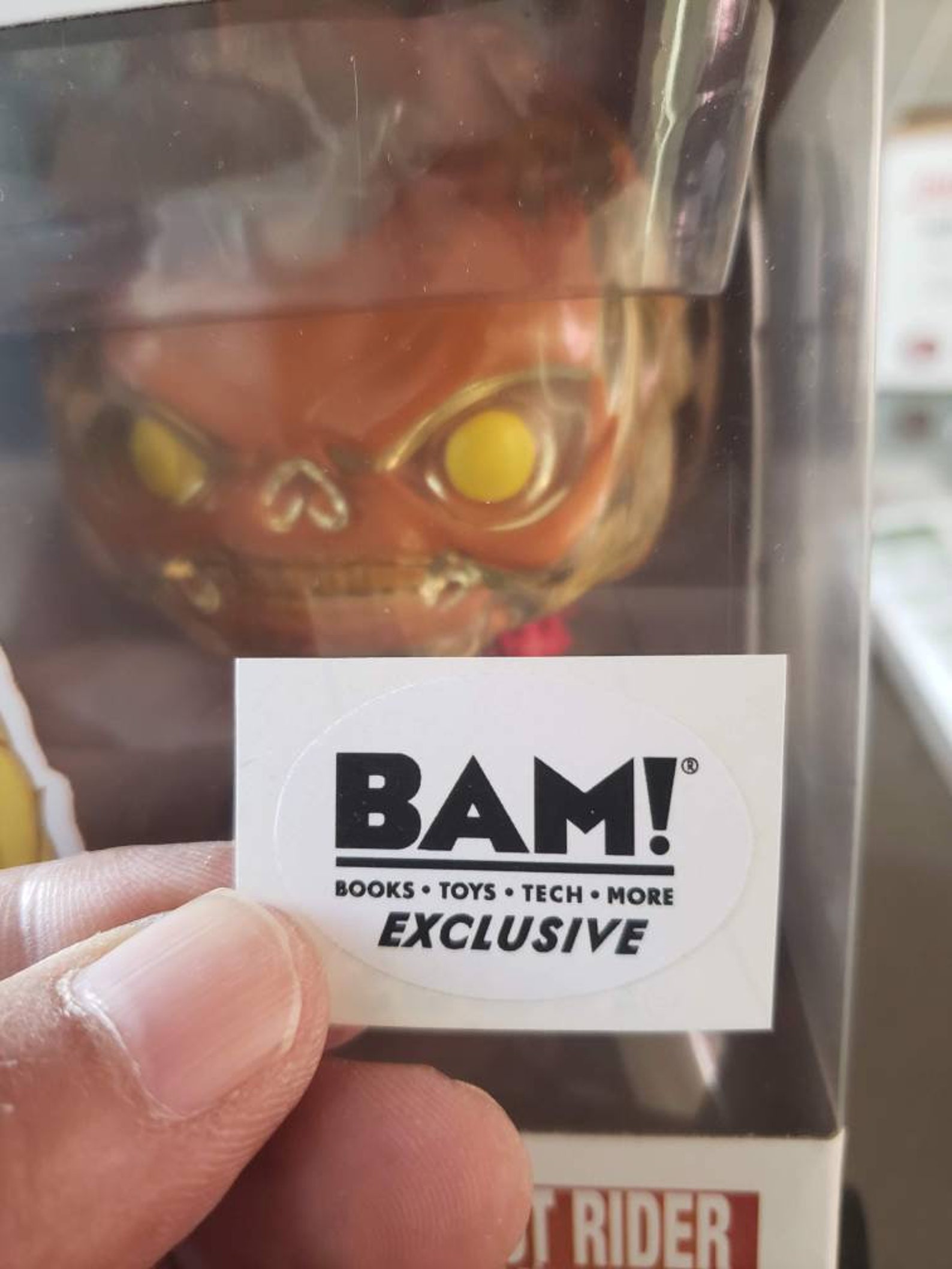 Exclusive BAM Sticker for Funko pop | Etsy
