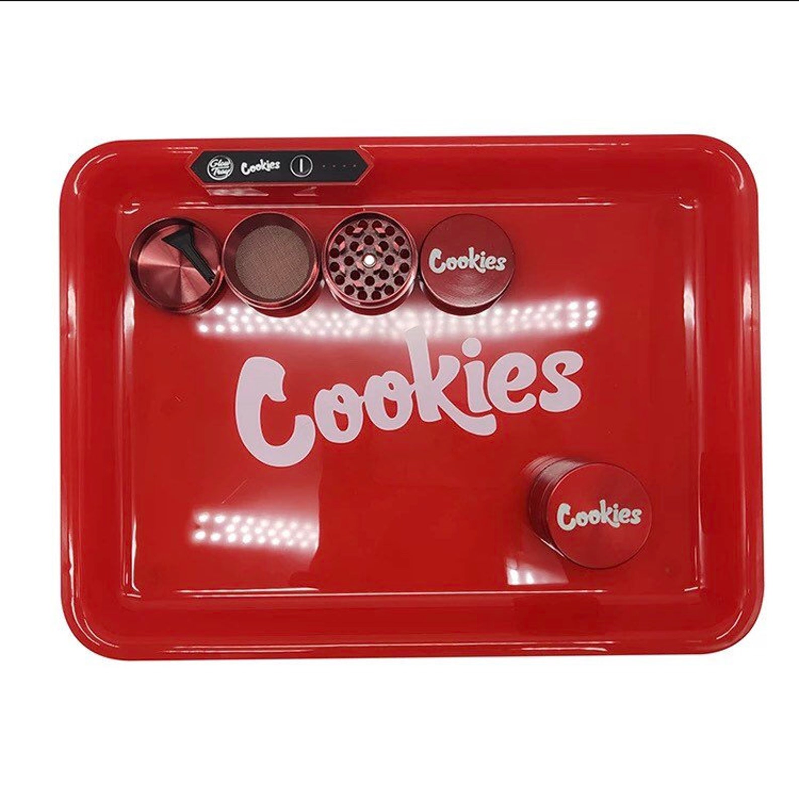 Cookies LED Light Up Rolling Glow Tray FREE Cookies 4pc Etsy