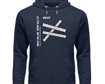 SYP * Airfield EDXF - Organic Unisex Organic Hoodie (Customizable)