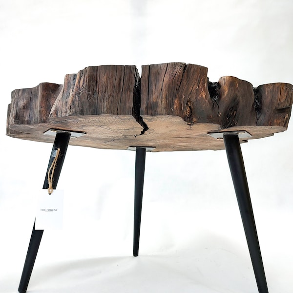 THE FOREST Art & Woodworking Studio Presents: 'Natural Elegance' Hornbeam Coffee Table (Serial No. 0101)
