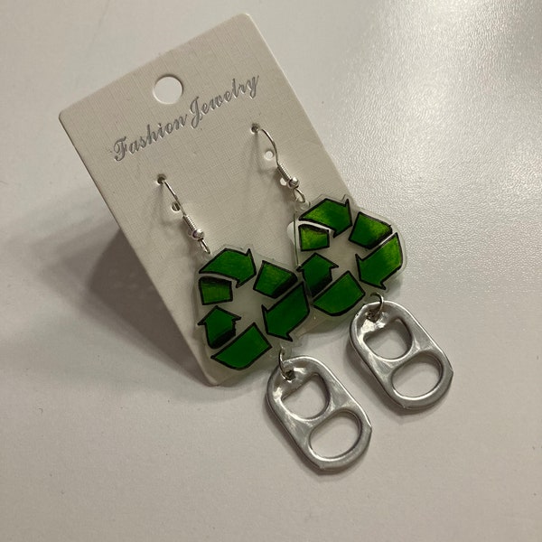 Recycling earrings