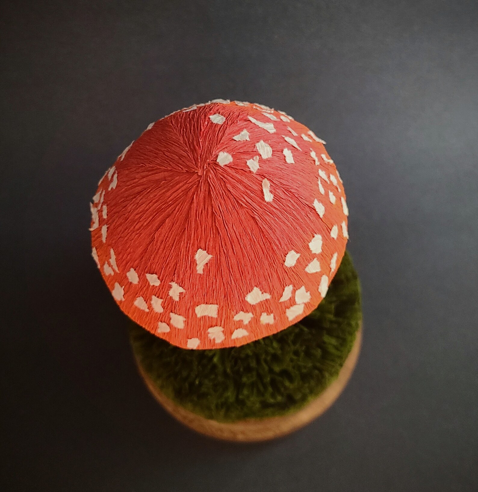Amanita Muscaria Crepe Paper Mushroom Crepe Paper Etsy