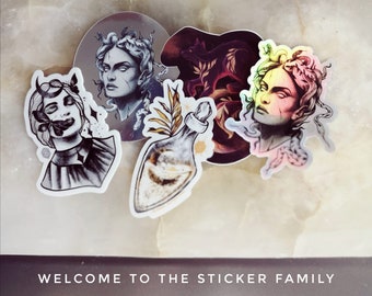 Surprise Sticker Set of 5  *Limited*