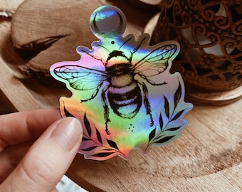 BUMBLE BEE sticker holographic