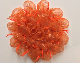 Deco Mesh Wreath, Front Door Wreath, Poof Wreath; Wreath Base; Premade Wreath Base; Wreath Kit; Wreath Starter; Make Your Own Wreath Kit