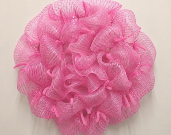 Deco Mesh Wreath, Front Door Wreath, Poof Wreath; Wreath Base; Premade Wreath Base; Wreath Kit; Wreath Starter; Make Your Own Wreath Kit