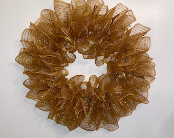 Ruffle Wreath; Front Door Wreath; Year Round Wreath; Wreath Base; Premade Wreath Base; Wreath Kit; Wreath Starter; Make Your Own Wreath Kit