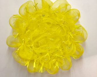 Deco Mesh Wreath, Front Door Wreath, Poof Wreath; Wreath Base; Premade Wreath Base; Wreath Kit; Wreath Starter; Make Your Own Wreath Kit