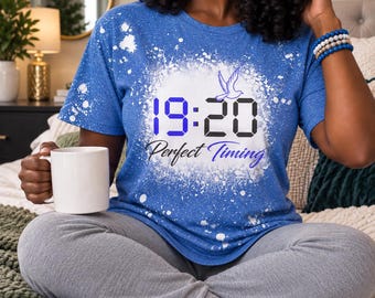 Zeta Phi Beta Perfect Timing Shirt for ZPB Shirt Bleached Shirt Greek Life Shirt Zeta Phi Beta Sorority Gift Zeta Phi Beta 1920