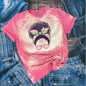 Bleached AKA T-shirt; Greek T-shirt; Sorority T-shirt