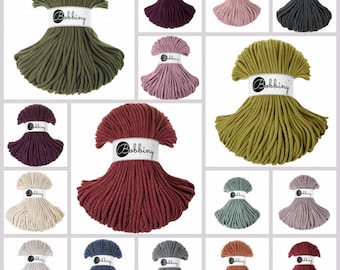 5mm Braided Premium Cord | Macrame Cotton Cord | Braided Cotton Twine | DIY Yarn | Macrame Rope | 100% Cotton | Macrame Yarn | Cotton Yarn