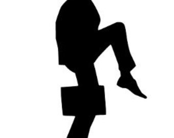 Silly Walks Vinyl Decal