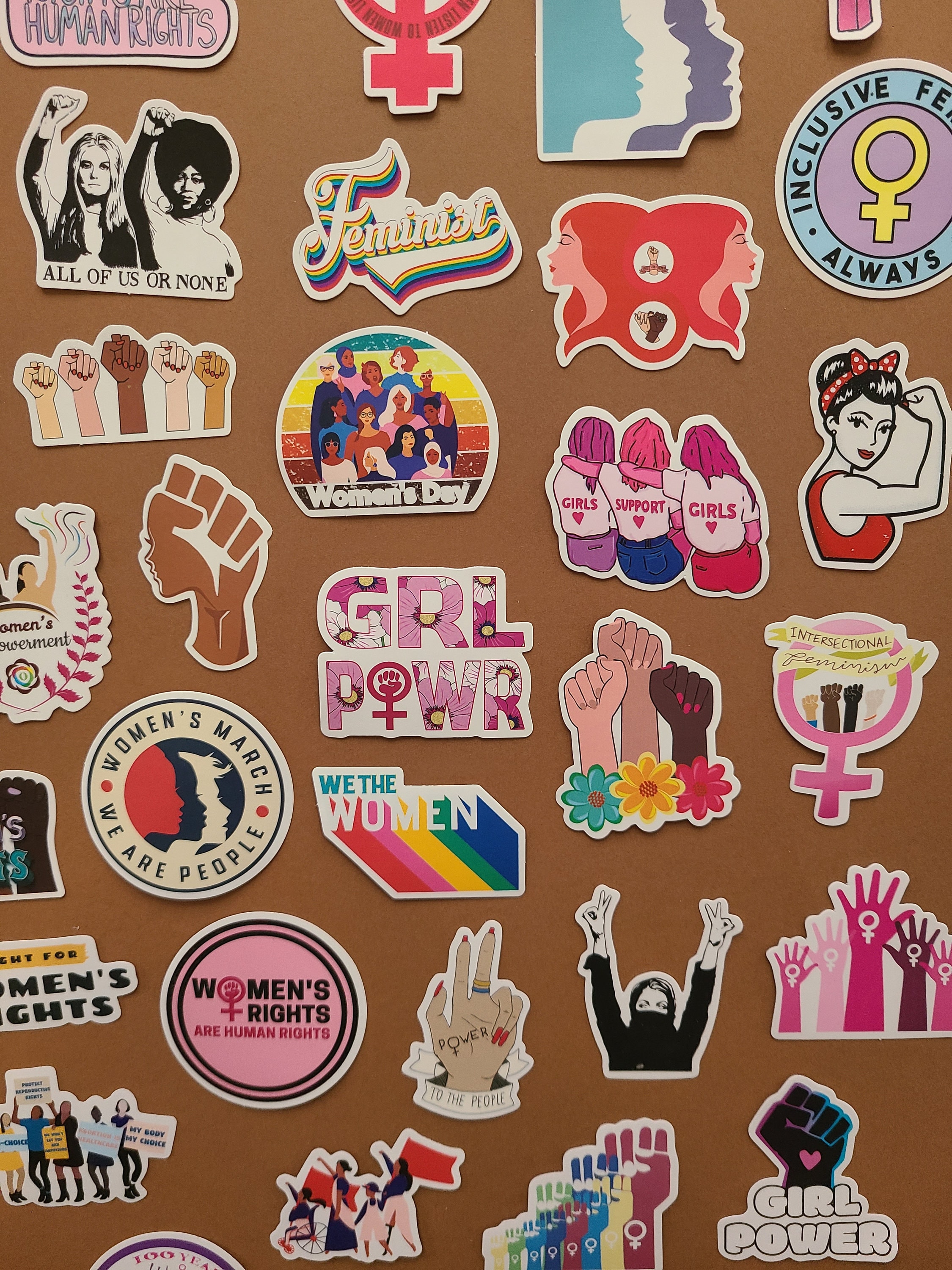 Motivational Stickers for Women, Motivational Sticker Pack, Female  Empowerment Stickers, Feminism Sticker, Waterproof Vinyl Stickers