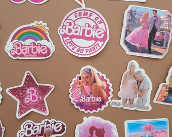 50 feministische filmstickers Margot Robbie Pink Girl Power Sorority Woman - vinyl/waterdichte stickers