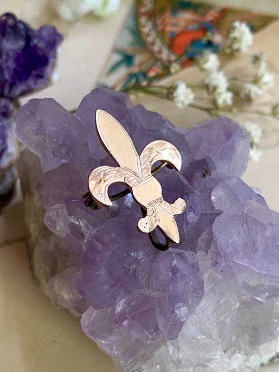 Vintage Watch Brooch Pin Clock Quartz Japan Movt Rhin… Gem