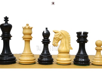 RoyalChessMall Caja De Almacenamiento De Madera De Palisandro Para Piezas De Ajedrez De 3 A 4 Pulgadas