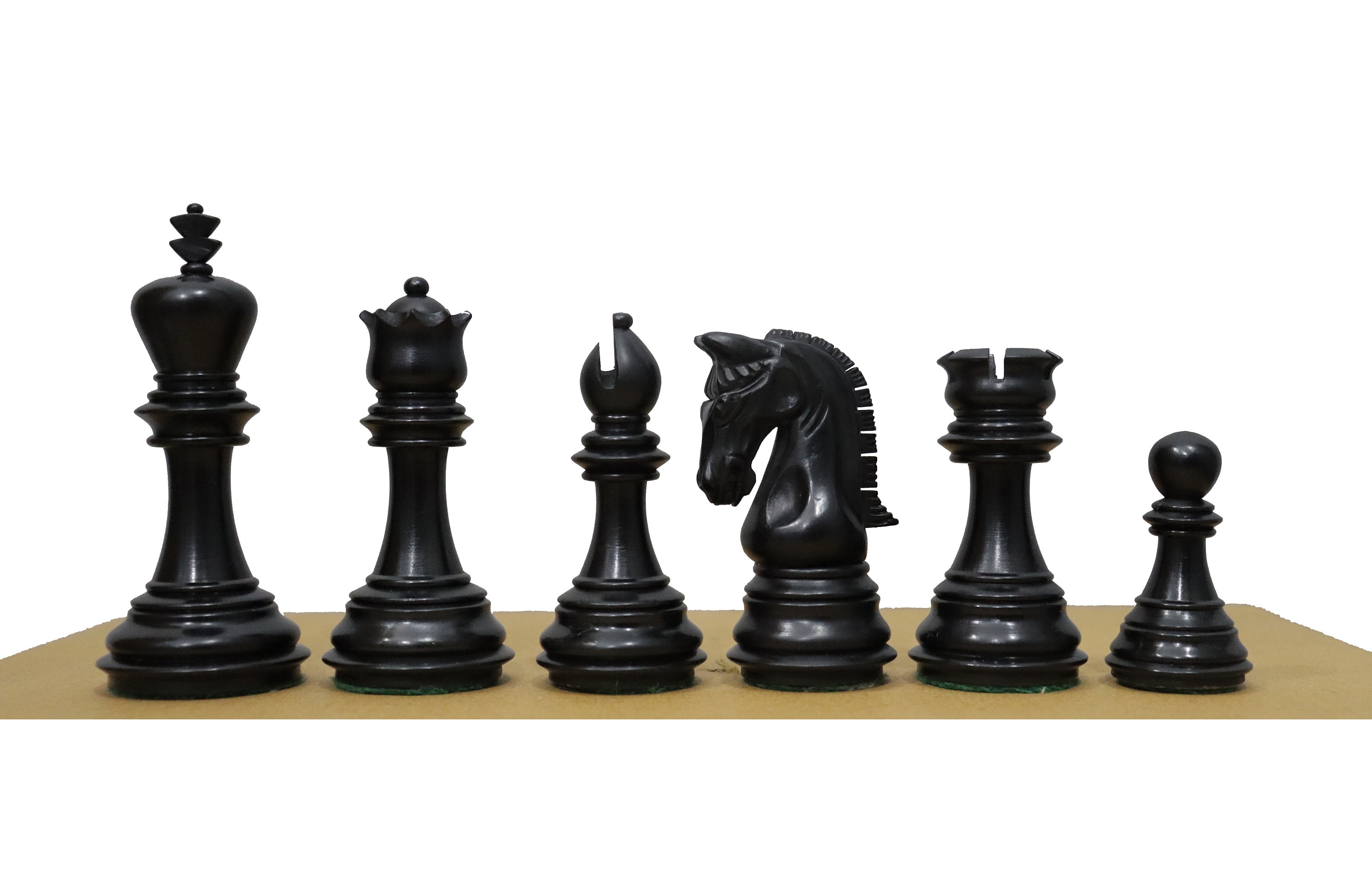 3.7" Imperial Staunton Chess Set | Luxury Chess Pieces Only | Double ...