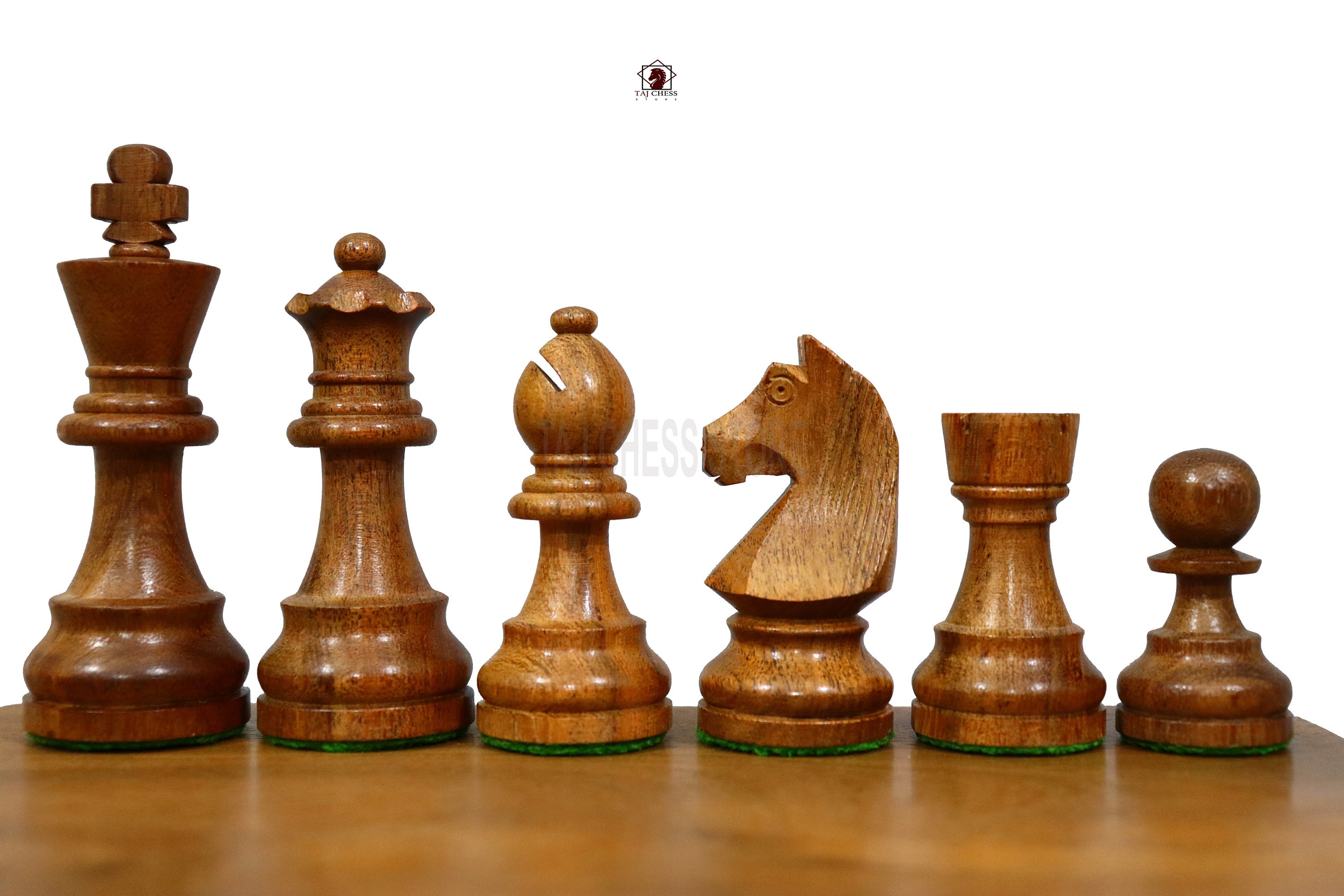 Brown Wooden German Knight Chess Pieces, Packaging Type: Export Packing