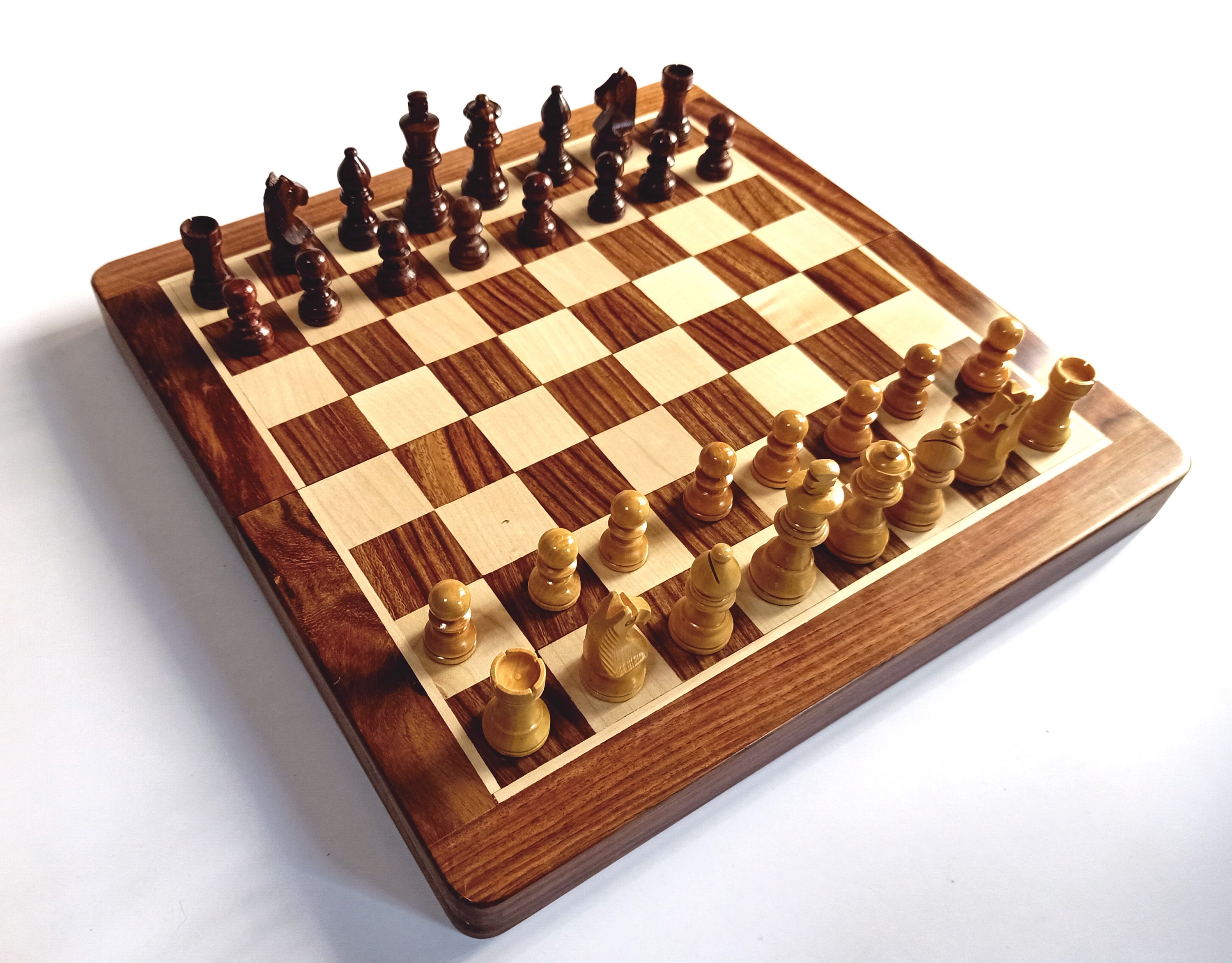Folding Travel board chess set 5 Etsy