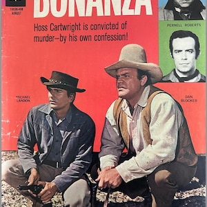 Vintage Gold Key Comics &quot;Bonanza&quot;  August 1964 No. 9
