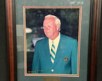 Fotografía enmarcada de Arnold Palmer “El Rey”