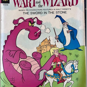 Gold Key classic comic, &quot;Walt Disney&#39;s Wart and the Wizard&quot; dated 1963