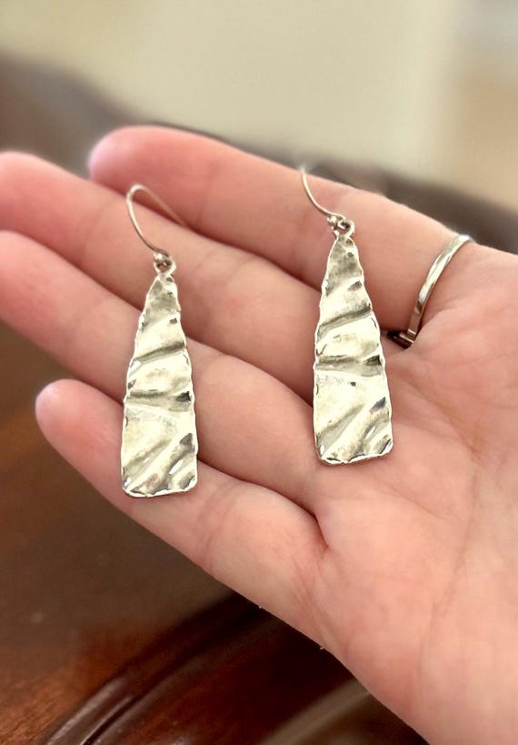 C&H Chapin Hollister Sterling silver dangle earrings