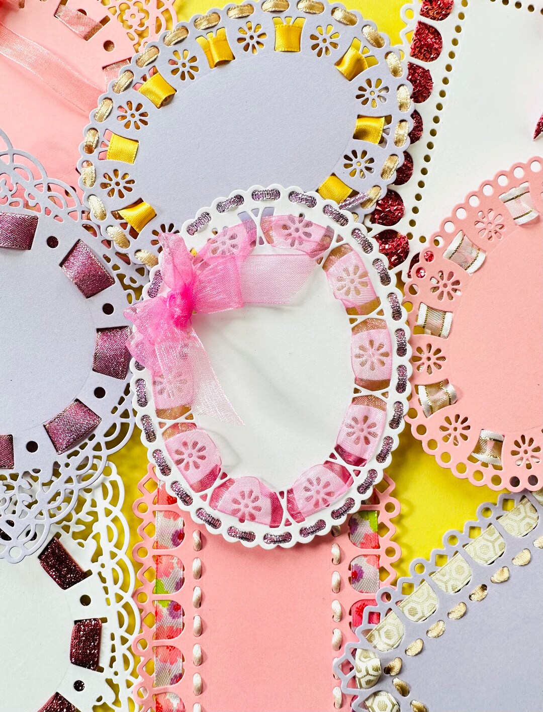 Die Cut Frames Ribbon Frames Oval Frames Rectangle Frames Square Frames