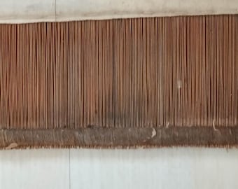 Vintage Antique 19 century  Swedish wooden Reed  42.5" for weaving loom 32 dpi