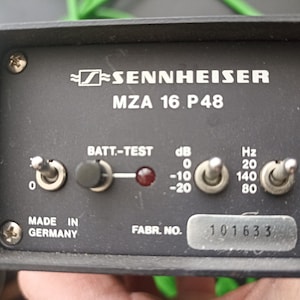 Sennheiser mza 16 p 48 Power Supply in working condition.