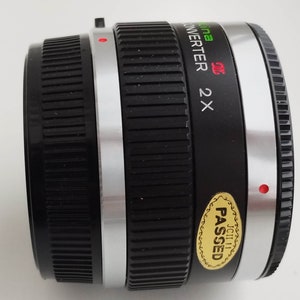 Tokina Automatic 2X Tele Converter for Olympus OM Cameras