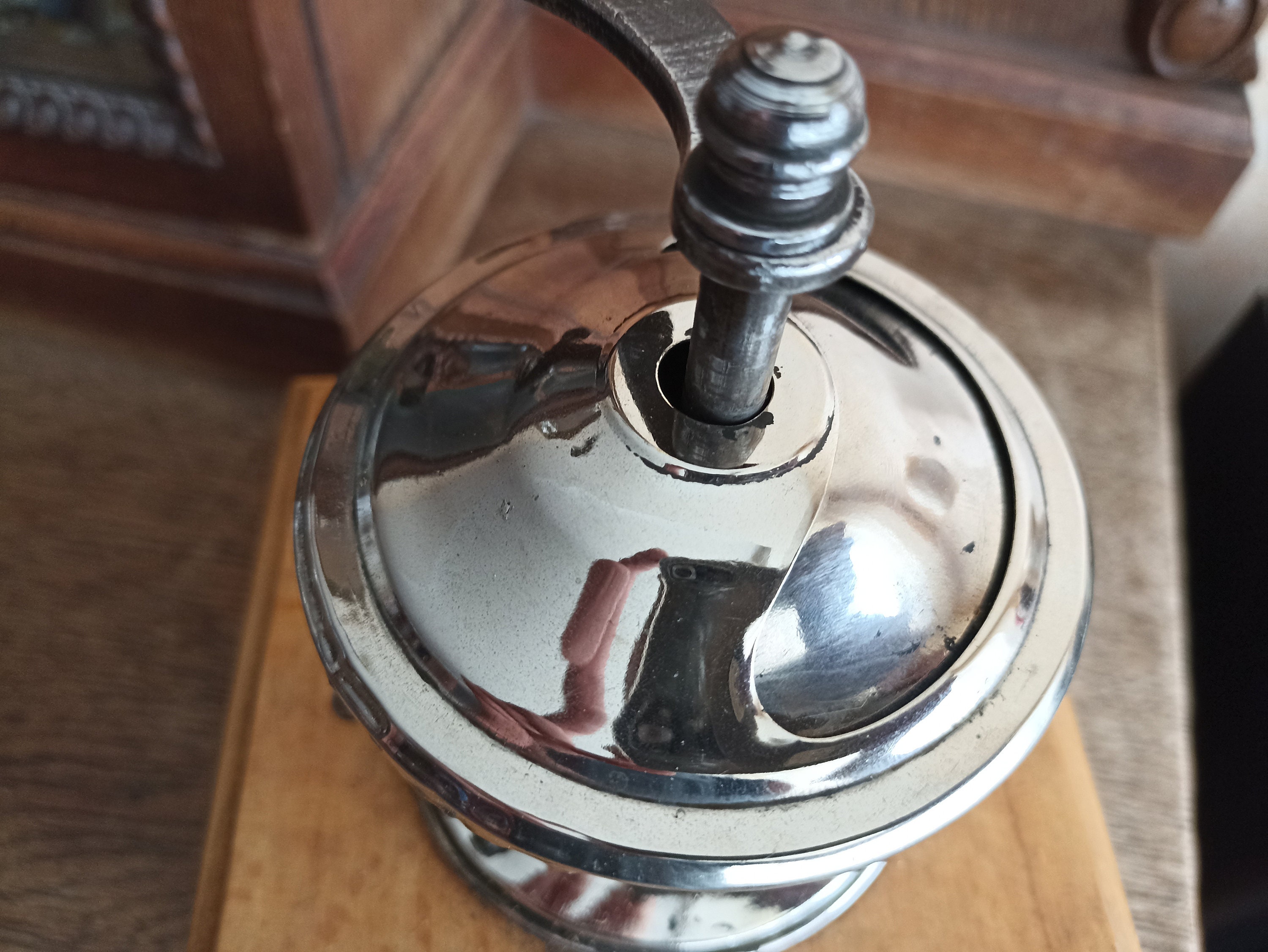 Antique German Wood Metal Coffee Grinder Mill in Working - Etsy