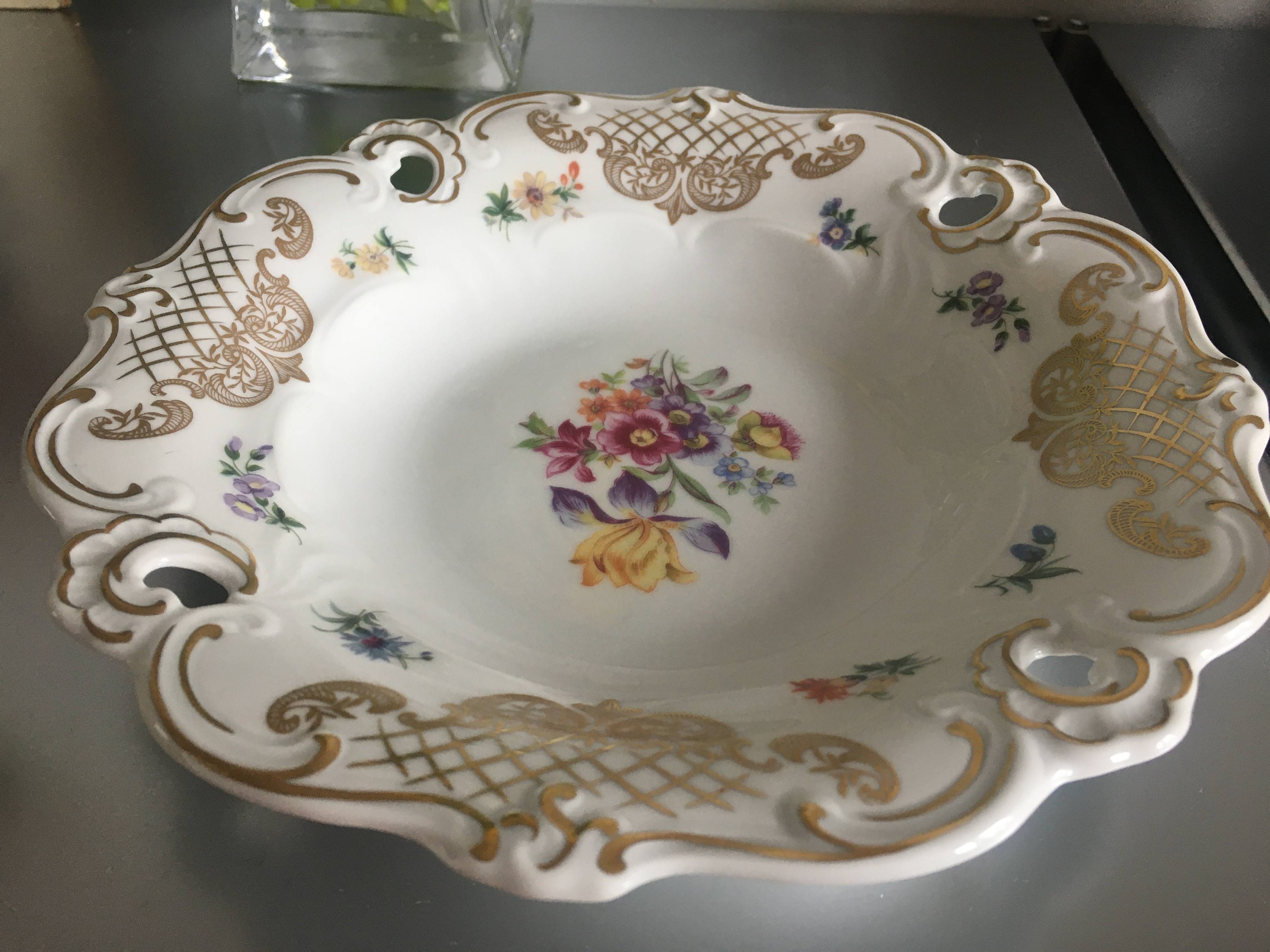 Vintage 'Ilse' Echt Weimar Porzellan Schale oder - Etsy.de