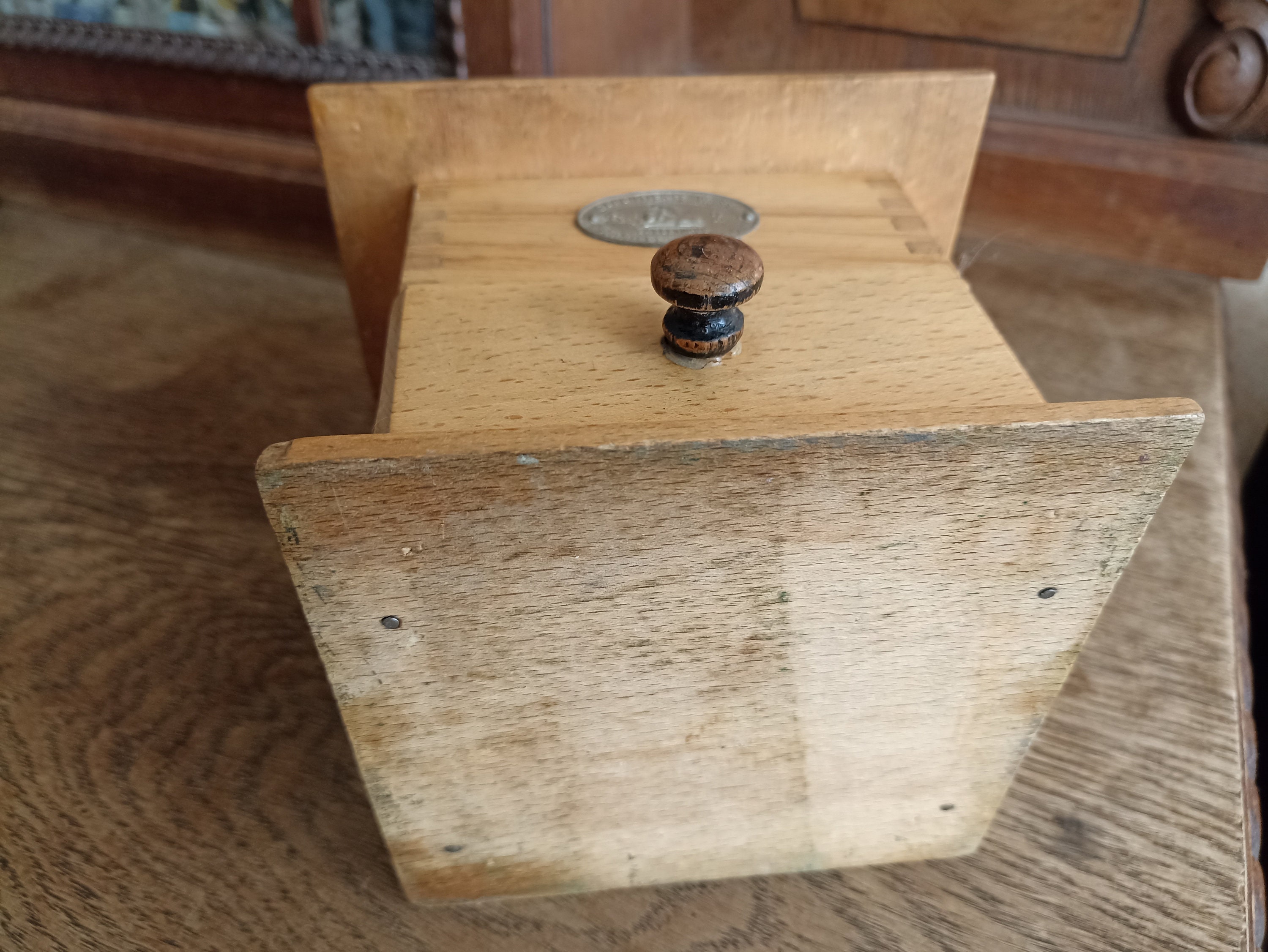 Antique German Wood Metal Coffee Grinder Mill in Working - Etsy