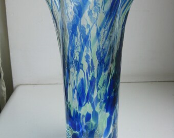 スウェーデン　Sea Glasbruk　ガラス　フラワーベース　ハンドメイド スウェーデン Sea Glasbruk ガラス フラワーベース ハンドメイド