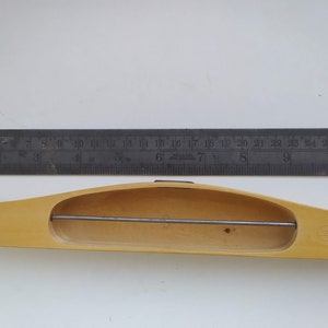 Swedish  GAD Vintage Loom Boat Shuttle 13&quot;