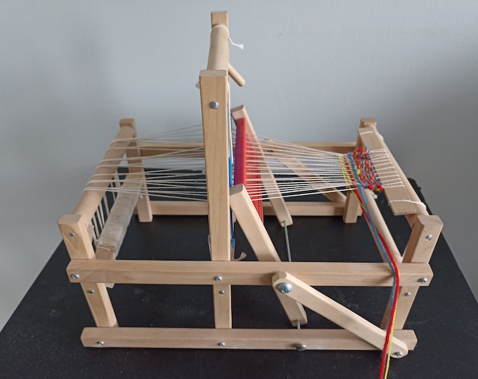 Vintage Wooden Sweden Tabletop Weaving Loom Micki Gemla in Working Condition Etsy