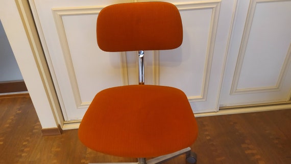 Vintage 1970s. Swedish rolling chair office chair… - image 2