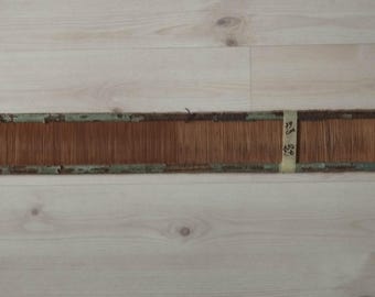 Vintage Antique 19 century  Swedish  wooden rigid heddle Reed  31" for weaving loom 24 dpi