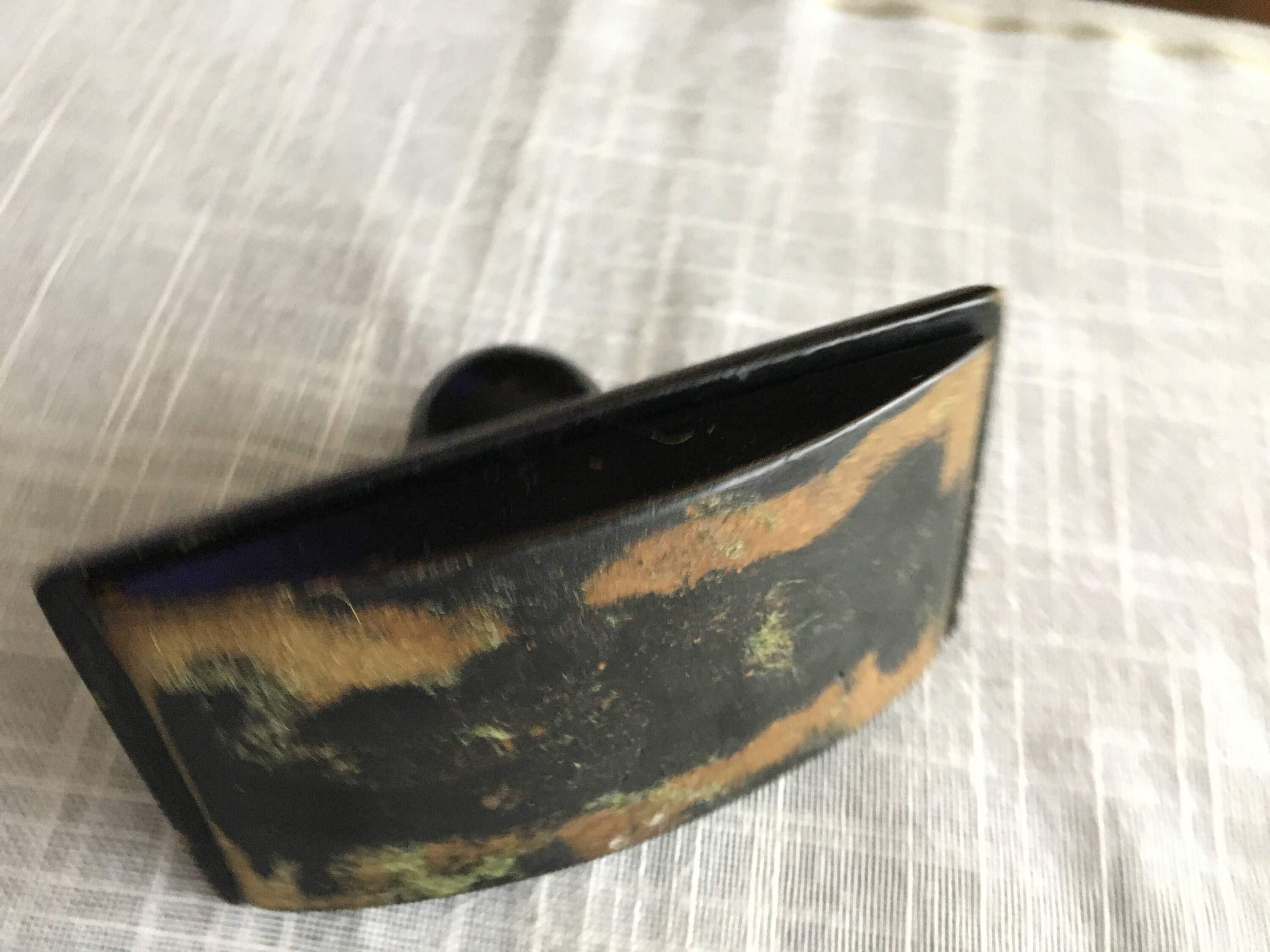 Antique Desk Blotter Rocking Hand Painted Ink Blotter Absorber Etsy