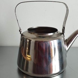 Vintage HACKMAN stainless steel 18/8 coffee pot, 1/2L 1970s