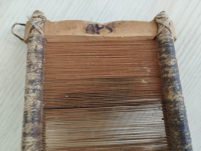 Vintage Antique 19 Century Estonian Wooden Rigid Heddle Reed 37 for ...