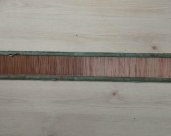 Vintage Antique 19 century  Swedish  wooden rigid heddle Reed  31" for weaving loom 19 dpi