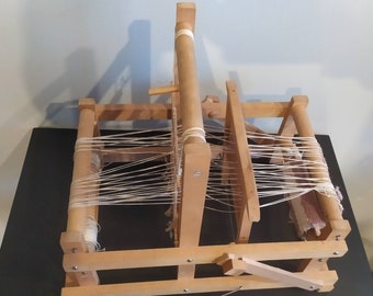 Vintage Wooden Sweden Tabletop Weaving Loom Micki Gemla  in working condition