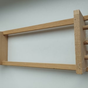 Vintage Swedish German Tabletop Weaving Loom