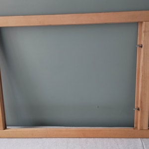 Vintage Wooden Sweden Tapestry Loom in working condition