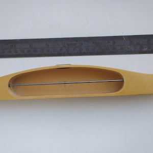 Swedish  GAD Vintage Loom Boat Shuttle 14&quot;